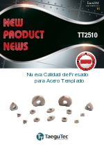 Plaquitas de fresado TT2510