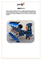 Arados de cohecho CMV5-11 de Mavi