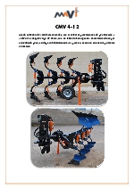 Arados de cohecho CMV4-12 de Mavi