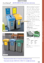 Ficha contenedores de reciclaje Nexus 60-85 litros