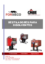 Destiladores de disolventes sin rascador D60-120-160-230