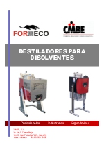 Destiladores de disolventes sin rascador Di15-30 LCD