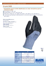 Guantes para proteccin de cortes Krynit 582