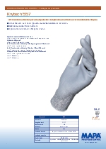 Guantes para proteccin de cortes Krytech 557