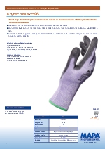 Guantes para proteccin de cortes Krytech Max 596