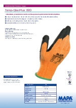 Guantes para proteccin trmica Temp-Dex Plus 720