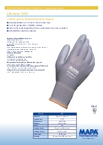 Guantes para manipulaciones finas o ligeras Ultrane 551