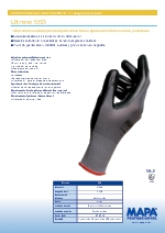 Guantes para manipulaciones finas o ligeras en entornos sucios y aceitosos Ultrane 553