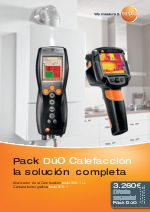 Pack do calefaccin-testo 330-1 LL y testo 870-1