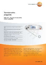 Termmetro plegable-testo 104