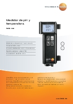 Medidor de pH y temperatura-testo 230