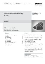Bomba de pistones axiales y caudal variable tipo A2VK ( EN)