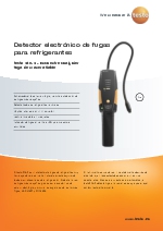 Detector electrnico de fugas para refrigerantes-testo 316-3