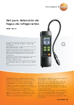 Set para deteccin de fugas de refrigerantes-testo 316-4