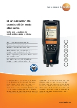 Analizador de combustin rpido y eficaz-testo 320