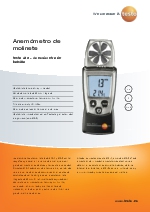 Anemmetro de molinete-testo 410