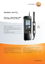 Medidor de CO2-testo 535