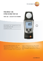 Medidor de intensidad de luz-testo 540