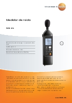 Medidor de ruido-testo 815