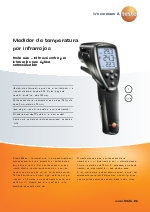 Medidor de temperatura por infrarrojos-testo 845