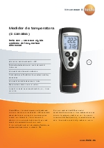 Medidor de temperatura (2 canales)-testo 922