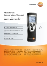 Medidor de temperatura (1 canal)-testo 925