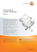 Transmisor de presin diferencial-testo 6321