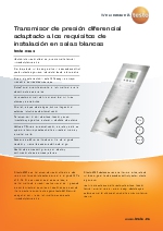 Transmisor de presin diferencial adaptado a los requisitos de instalacin en salas blancas-testo 6383