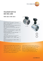 Caudalmetros DN 65 250-testo 6446 y testo 6447