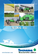 Pulverizador arrastrado Tecnis 3100