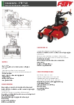 Monoeje desbrozador Fort FTR 750