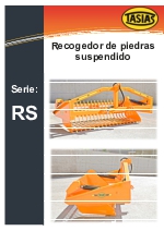 Recogedores de piedras Tasias Serie RS
