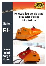 Recogedores de piedras con inductor hidrulico Tasias Serie RH