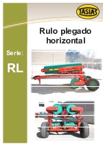 Rulos compactadores plegado horizontal Tasias Serie RL