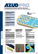 Tubera multiestacional con gotero plano Azud Pro