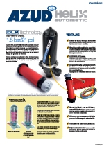 Filtros automticos de discos DLP (baja presin) Azud Helix Automatic