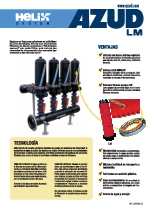 Equipos de filtracin Azud Helix System LM