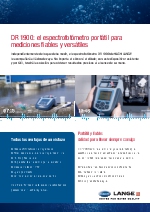 Espectrofotmetro porttil DR 1900