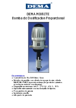 Bomba de Dosificacion Proporcional_DEMA MIXRITE