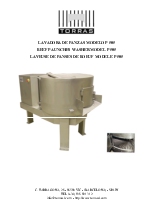 Lavadora de panzas modelo P505