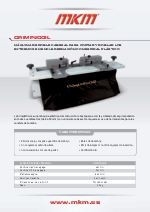 MKM Cortadora y Dobladora para Espiral CRIMP@COIL