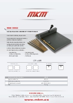 MKM Mquina de Hender Manual SM 350