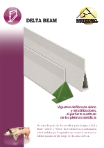Viguetas Delta Beam de fibra de vidrio