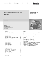 Bomba hidrulica Rexroth A11VO