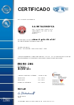 Certificado EN 9100: 2009