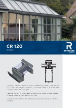 Catlogo sistemas para  verandas de aluminio (CR 120)