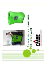 Lava-pieza sin disolvente: Ocean Wave