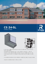 Catlogo sistemas para ventanas y puertas de aluminio (modelo CS 24-SL)