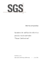 SGS-placas calefactadas. Estudio comparativo de eficiencia energtica.
