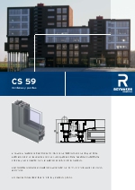 Catlogo sistemas para ventanas y puertas de aluminio (modelo CS 59)